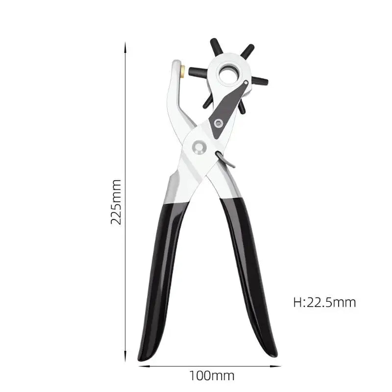 Belt Punch Pliers – Leather Hole Eyelet Puncher for Belts & Bags