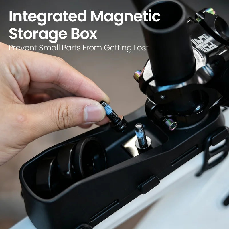 Bike Virtual Head Tube Fork Tool & Magnetic Storage Box