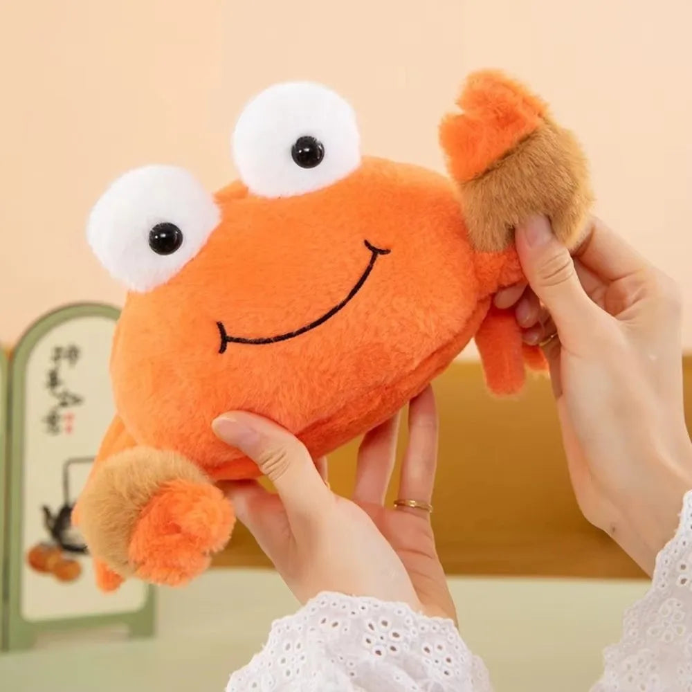 Soft Sea Crab Plush Toy 26cm Fluffy Stuffed Animal Doll