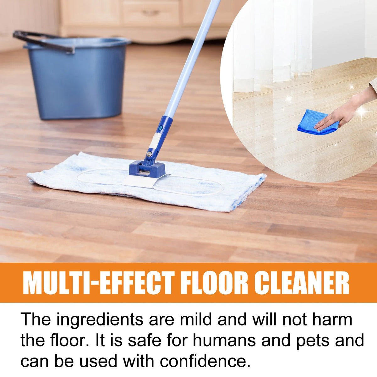 Jue-Fish Multi-Effect Floor Cleaner 100ml – Tiles & Wood
