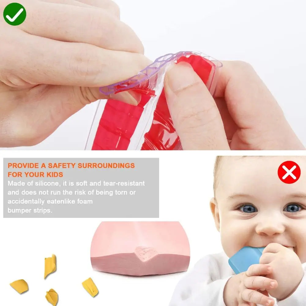 Transparent Corner Guard Strip – Self-Adhesive PVC Edge Protector