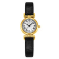 REBIRTH Retro Quartz Women's Watch – Roman Numeral Leather