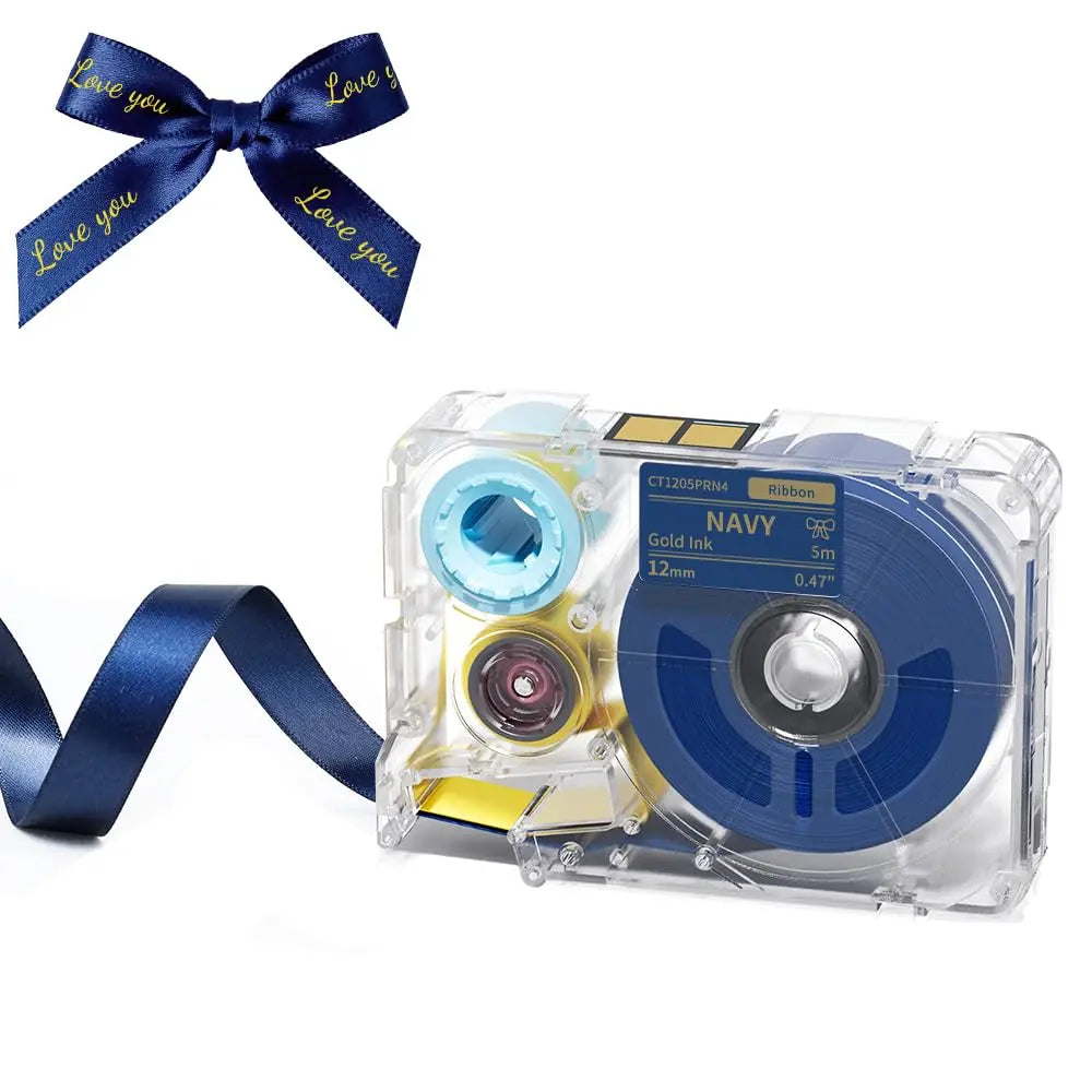 Phomemo A30 P15 Satin Fabric Ribbon Cartridges 12mm DIY Crafts