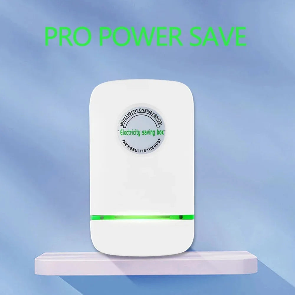 EU Plug Energy Saving Box 90V–250V Voltage Stabilizer
