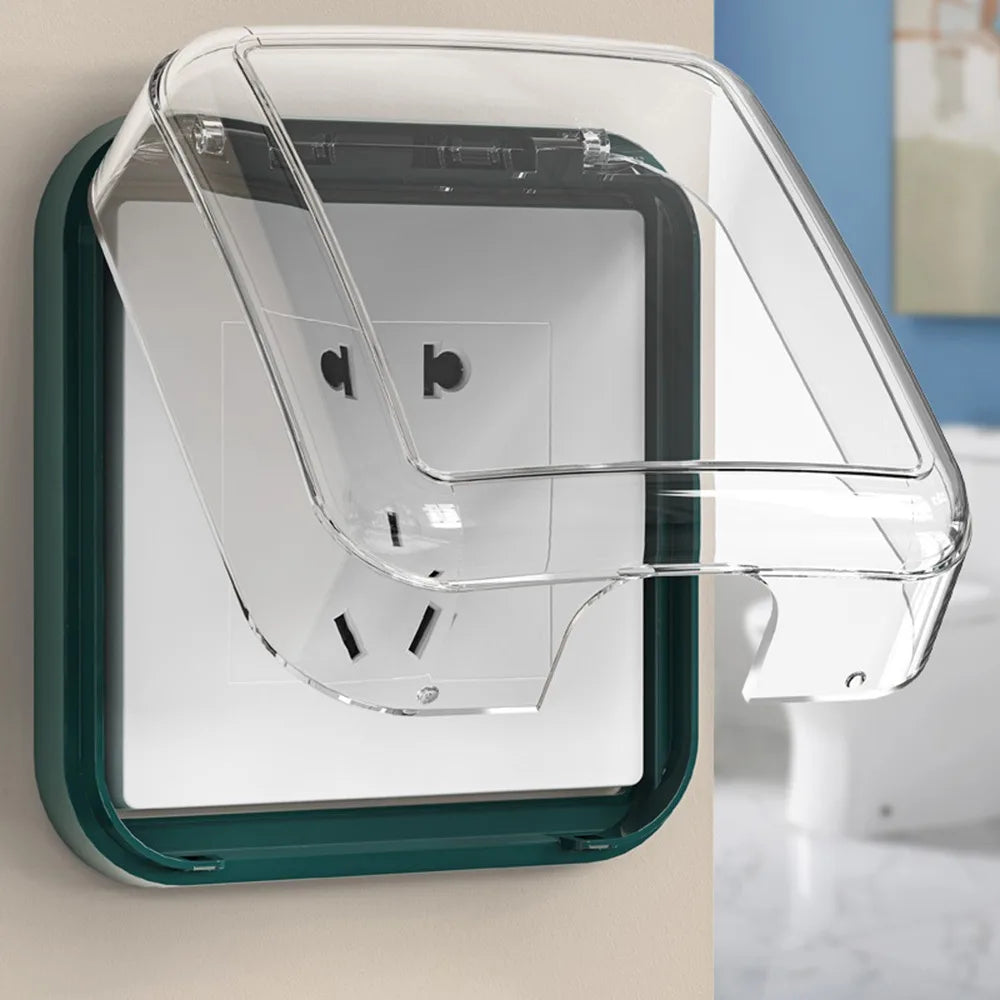 Waterproof 86 Type Outlet Switch Cover Box | Splash-Proof