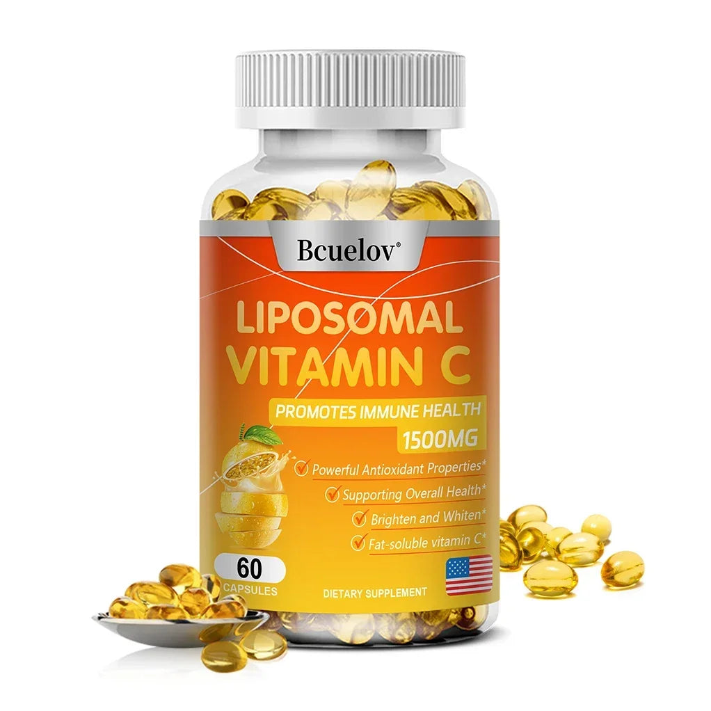 STRESSXCEL Liposomal Vitamin C Capsules | Antioxidant & Skin