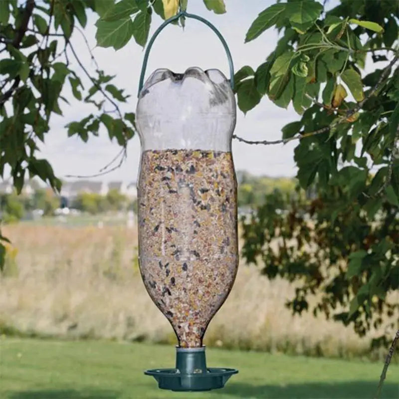Automatic Hanging Bird Feeder Bowl for Parrots & Pigeons