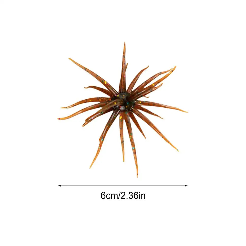 Sea Urchin Soft Silicone Fishing Lure 2 Pack – Bass & Saltwater