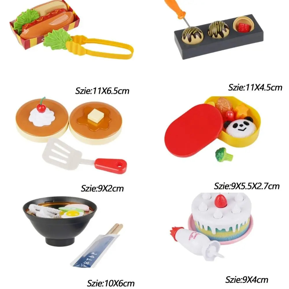 Simulation Food Play Kitchen Toy Set – Jelly Pudding & Veggies