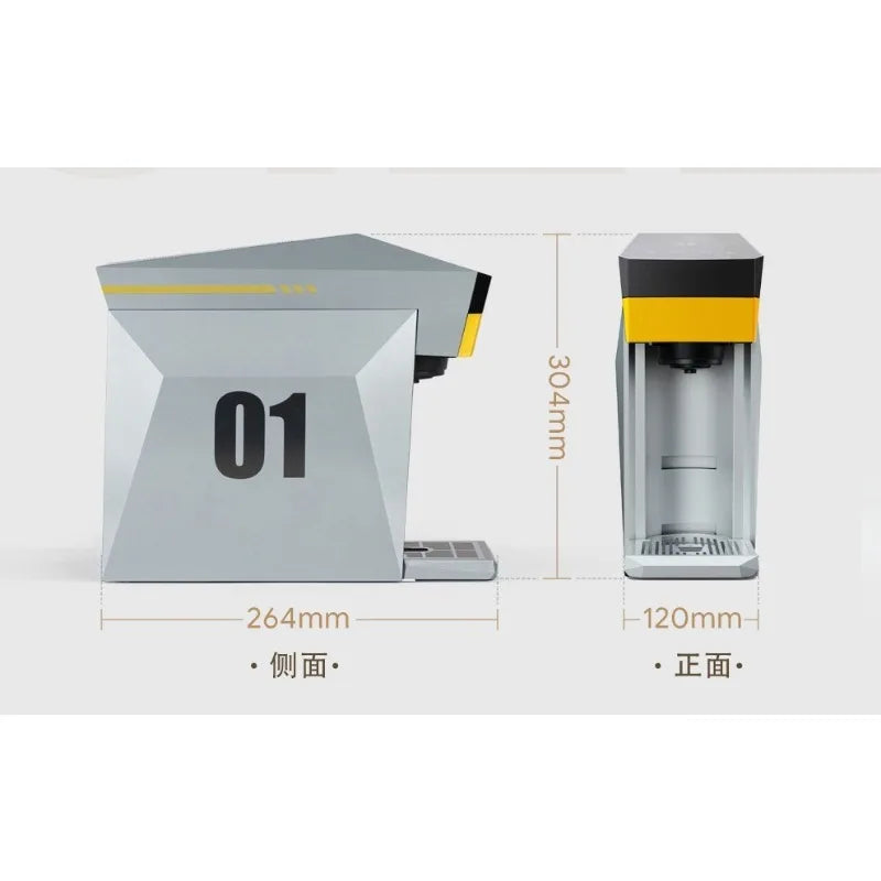 DUTRIEUX Compact Capsule Coffee Machine – Espresso & Americano
