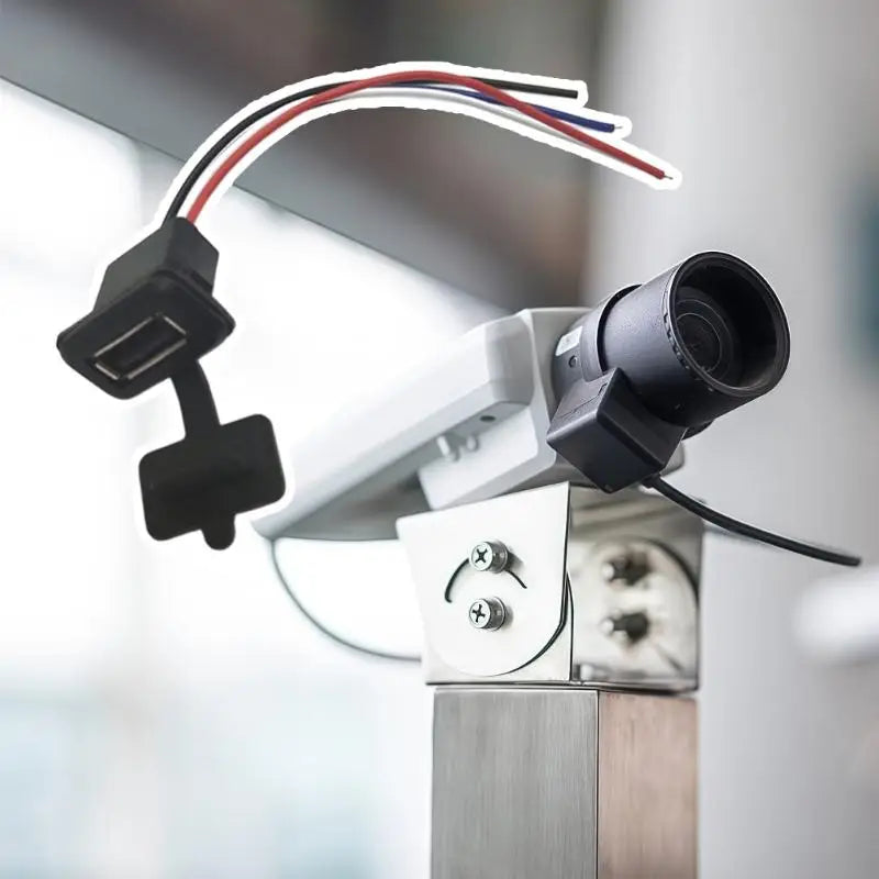 IP67 Waterproof USB 2.0 Female Connector – Industrial Adapter