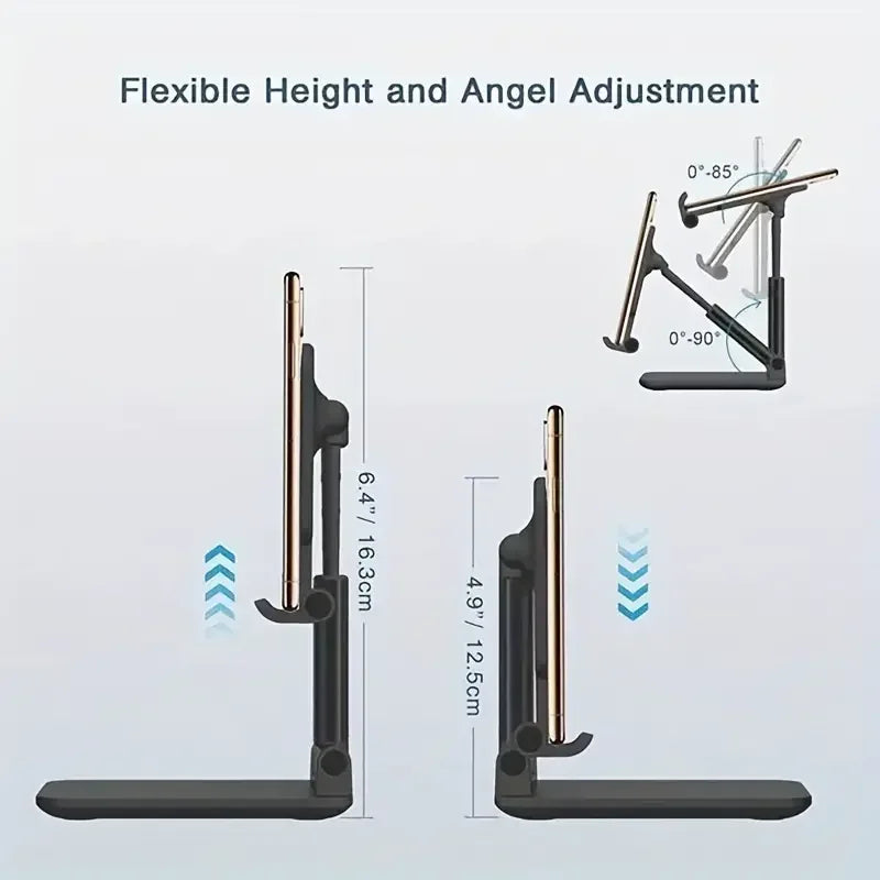 Foldable Telescopic Phone Holder Stand – Desktop & Bedside