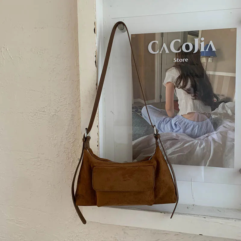 Women's Multi-Layer Crossbody Bag – Lightweight Pillow Shoulder Bag