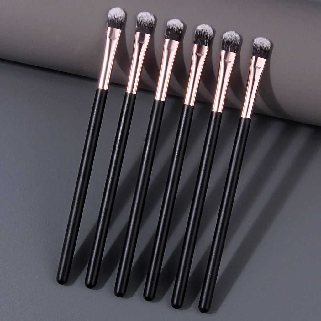 Nixie 6-Piece Soft Fluffy Makeup Brush Set – Professional
