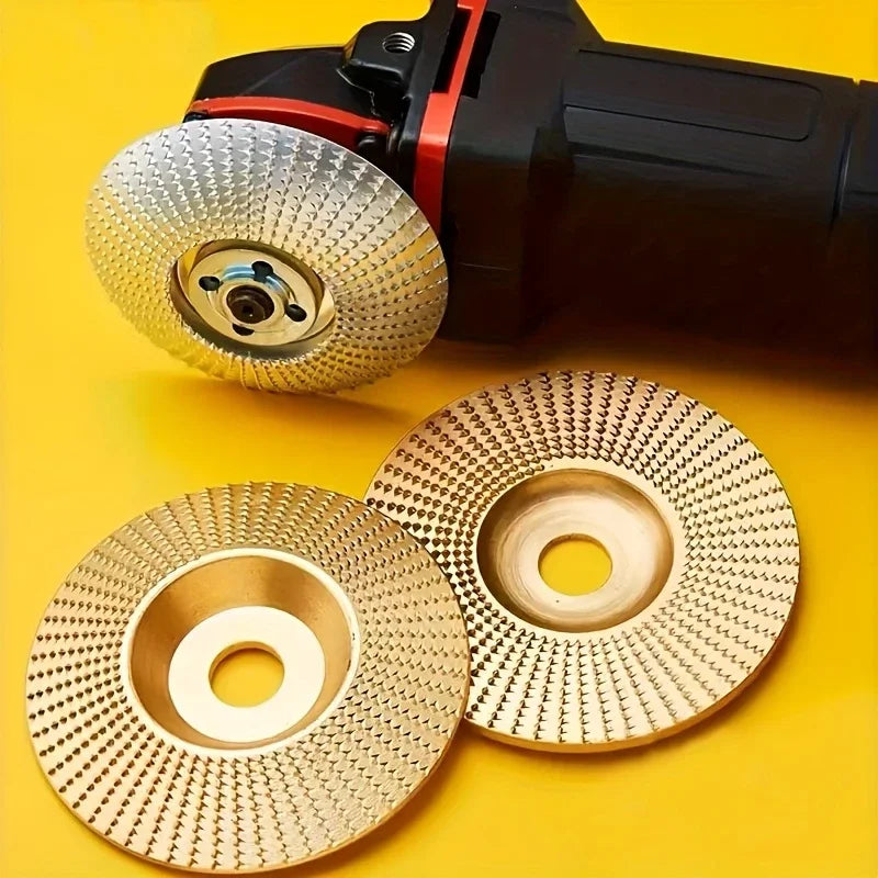 Woodworking Grinding Disc 3-Piece Set – Cut, Carve & Polish