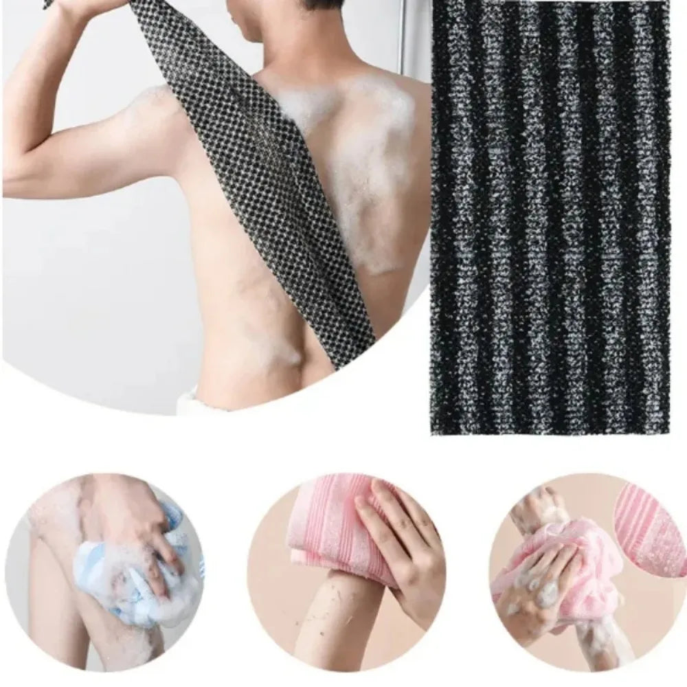 Japanese Exfoliating Bath Washcloth – Body Scrub Back Towel