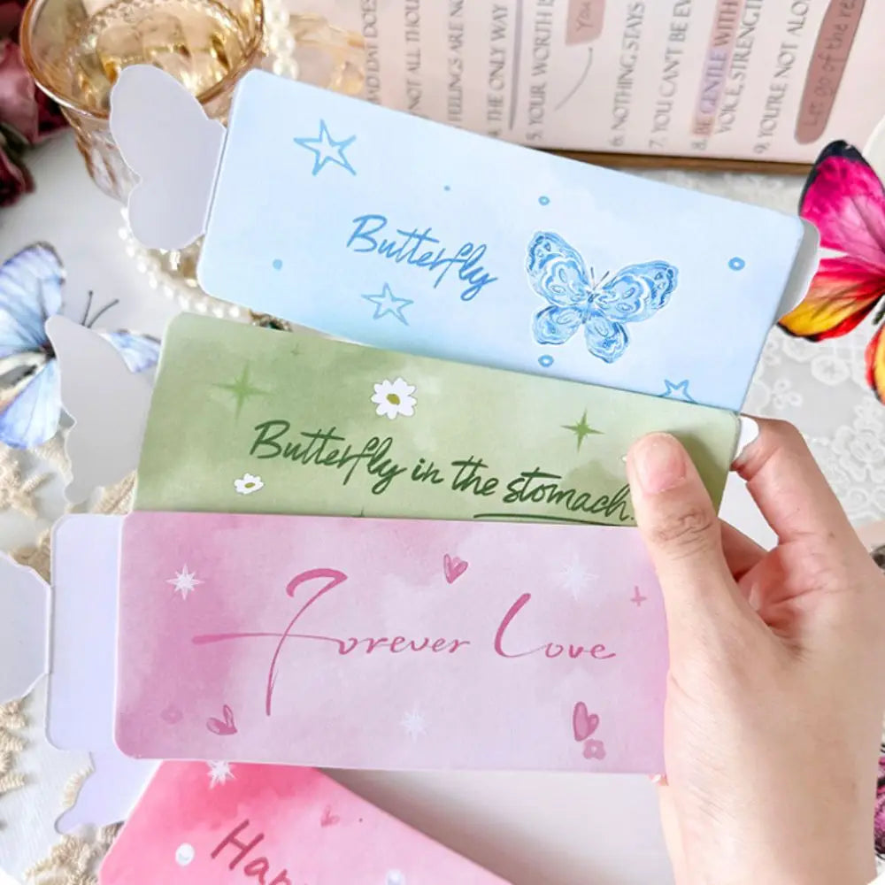5-Pack Butterfly Pull-Out DIY Greeting Cards – Wedding Invites