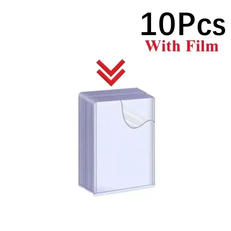 Clear Kpop Card Sleeves PVC Protective Covers 35PT | 1–50 Pcs