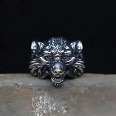 Vintage Owl & Tiger Adjustable Rings – Unisex Punk Jewelry