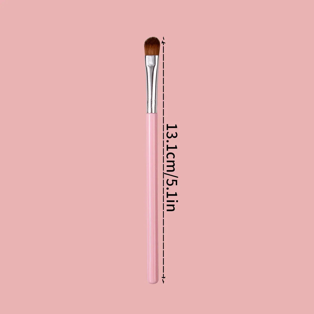 12Pcs Pink Eyeshadow & Concealer Brushes – Soft Synthetic Set