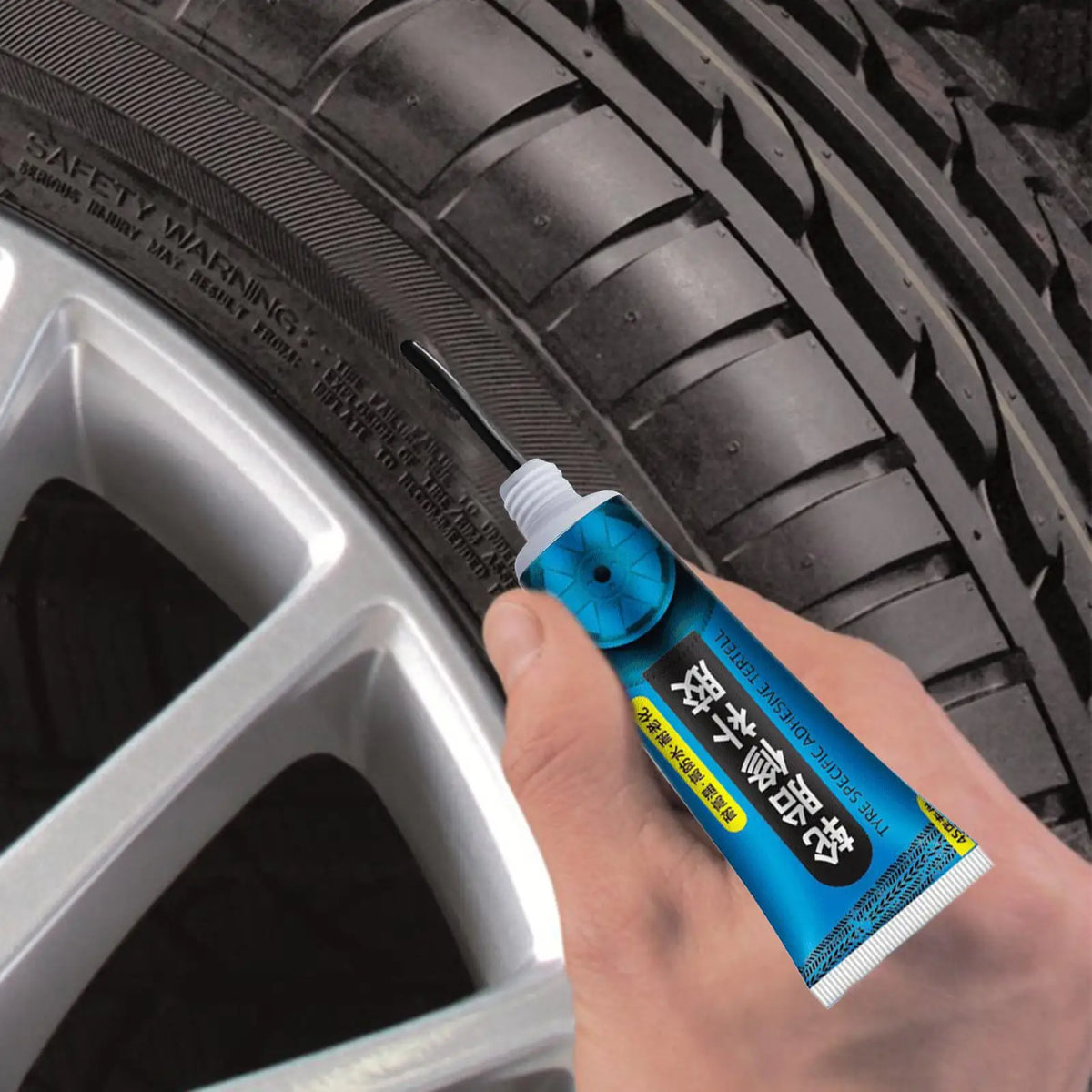 Car Tire Repair Glue 60ml – Sidewall Sealant & Strong Adhesive