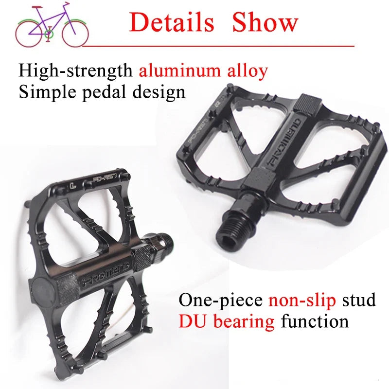 PROMEND M29/R27 Ultralight Aluminum Flat Bike Pedals – MTB Road