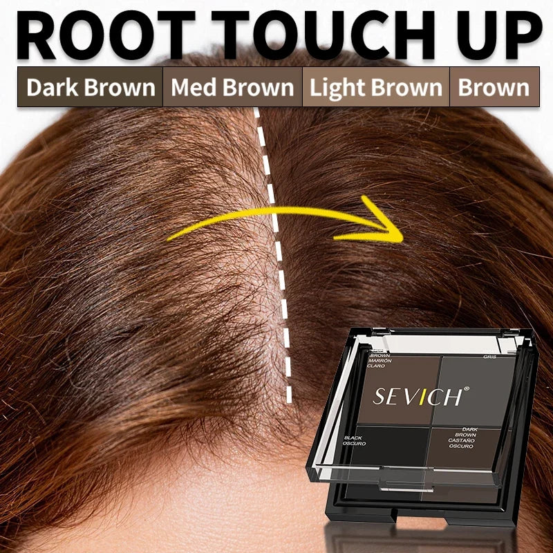 Sevich Waterproof Root Concealer Powder – Grey Coverage Touch-Up