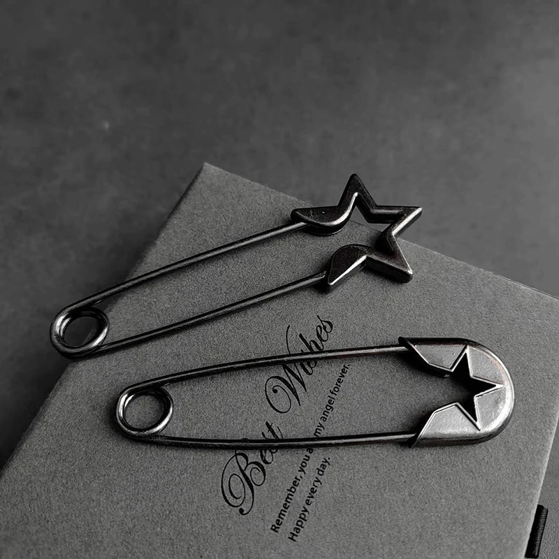 Retro Large Metal Safety Pins for Clothing – Zinc Alloy