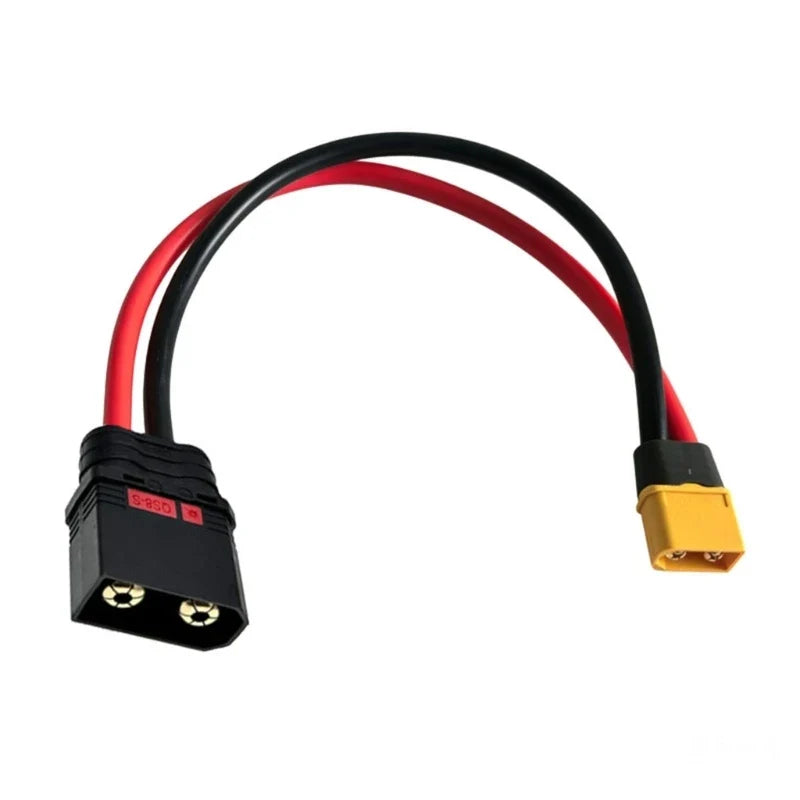 XT60H to QS8 Male Silicone Power Cable | RC & E-Bike