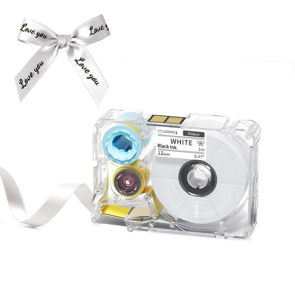 Phomemo A30 P15 Satin Fabric Ribbon Cartridges 12mm DIY Crafts