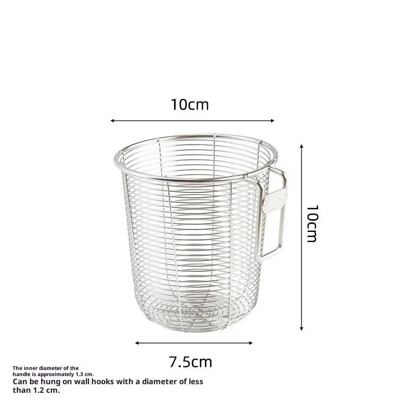 Stainless Steel Chopstick Holder & Utensil Drainer Rack