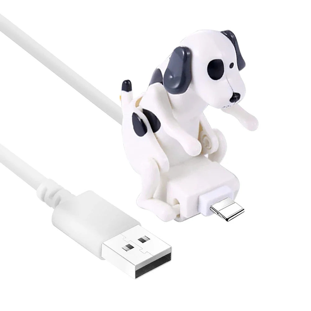 Funny Dog USB Charging Cable – Micro USB, Type-C & Lightning