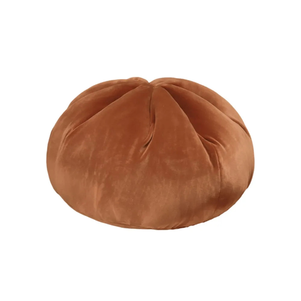 Steamed Bun Throw Pillow – Soft Velvet Cushion 45cm | PP Cotton