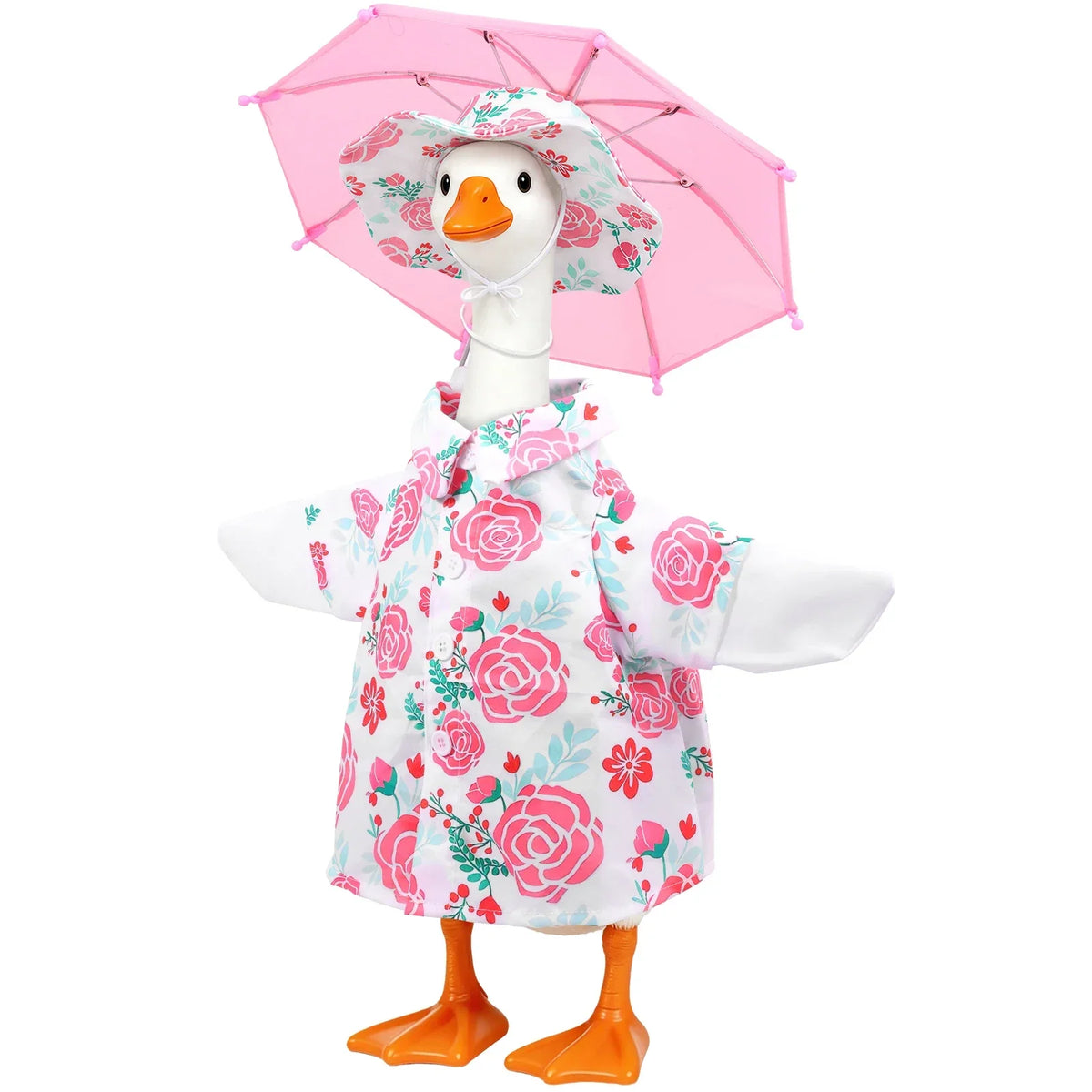 Porch Goose Raincoat Outfit Set – Hat, Umbrella & Clothes