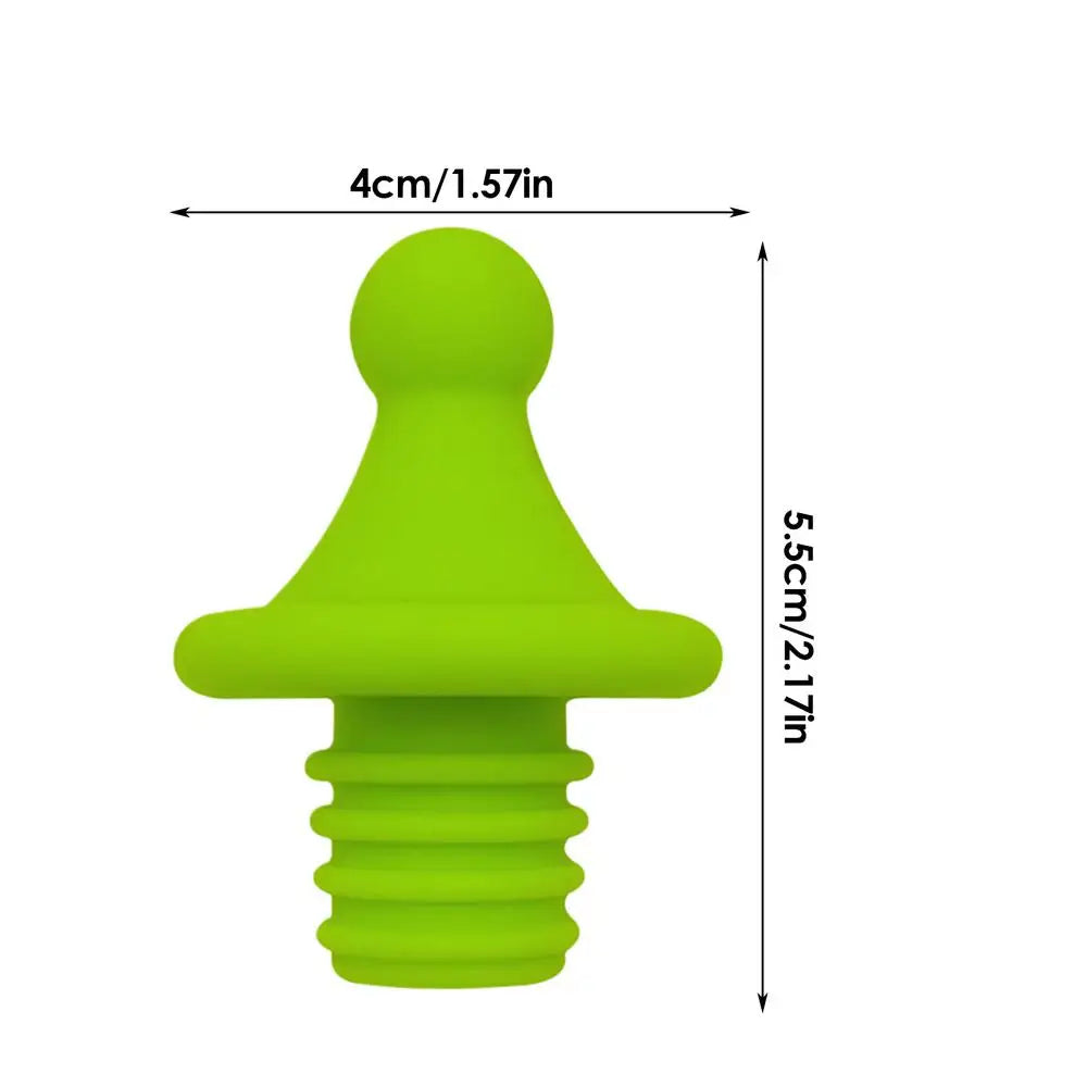 Silicone Wine Stopper – Airtight Champagne & Beer Bottle Cap