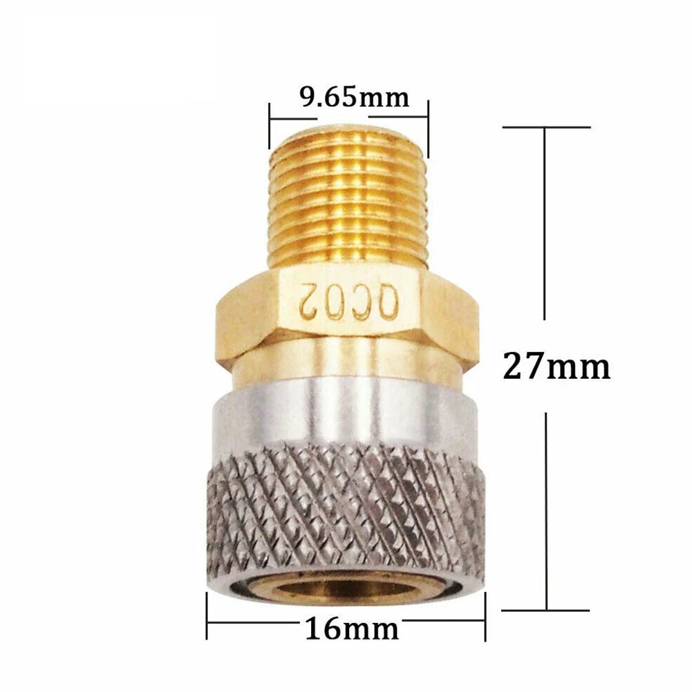 1/8 BSP Quick Connect Air Coupler Adapter Set – 3 Piece
