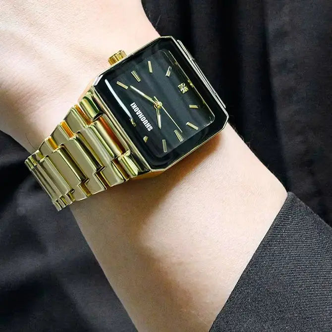 Men's Stainless Steel Quartz Watch – Classic Everyday Style