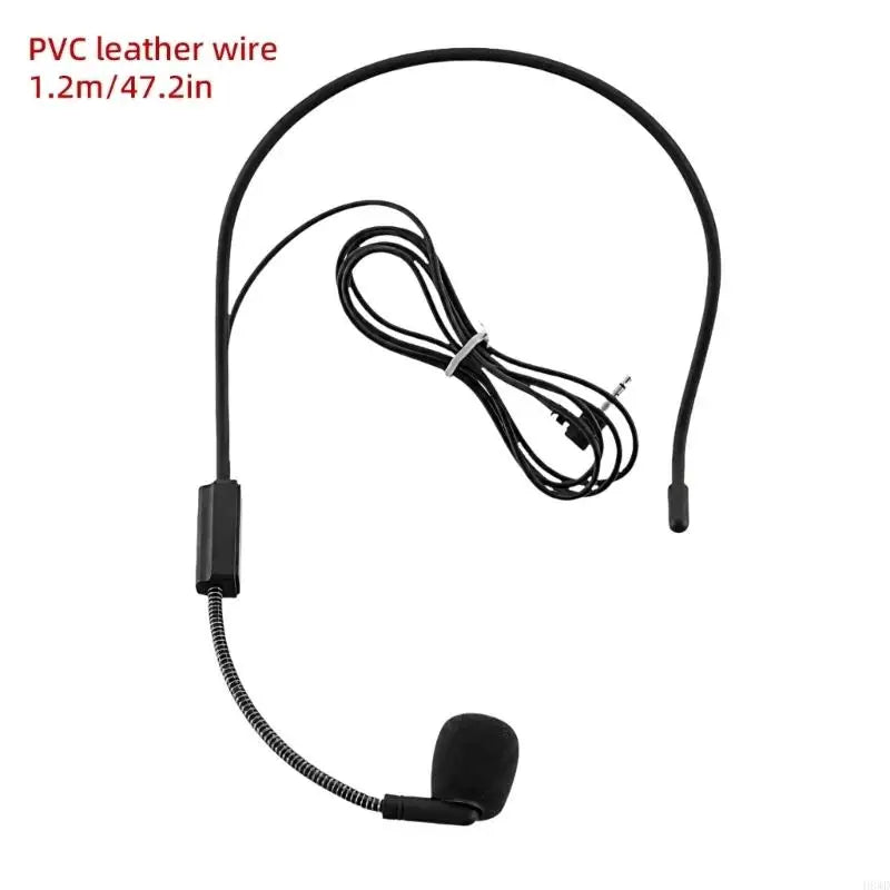 Headset Microphone Flexible Gooseneck Boom 3.5mm | Voice Amplifier