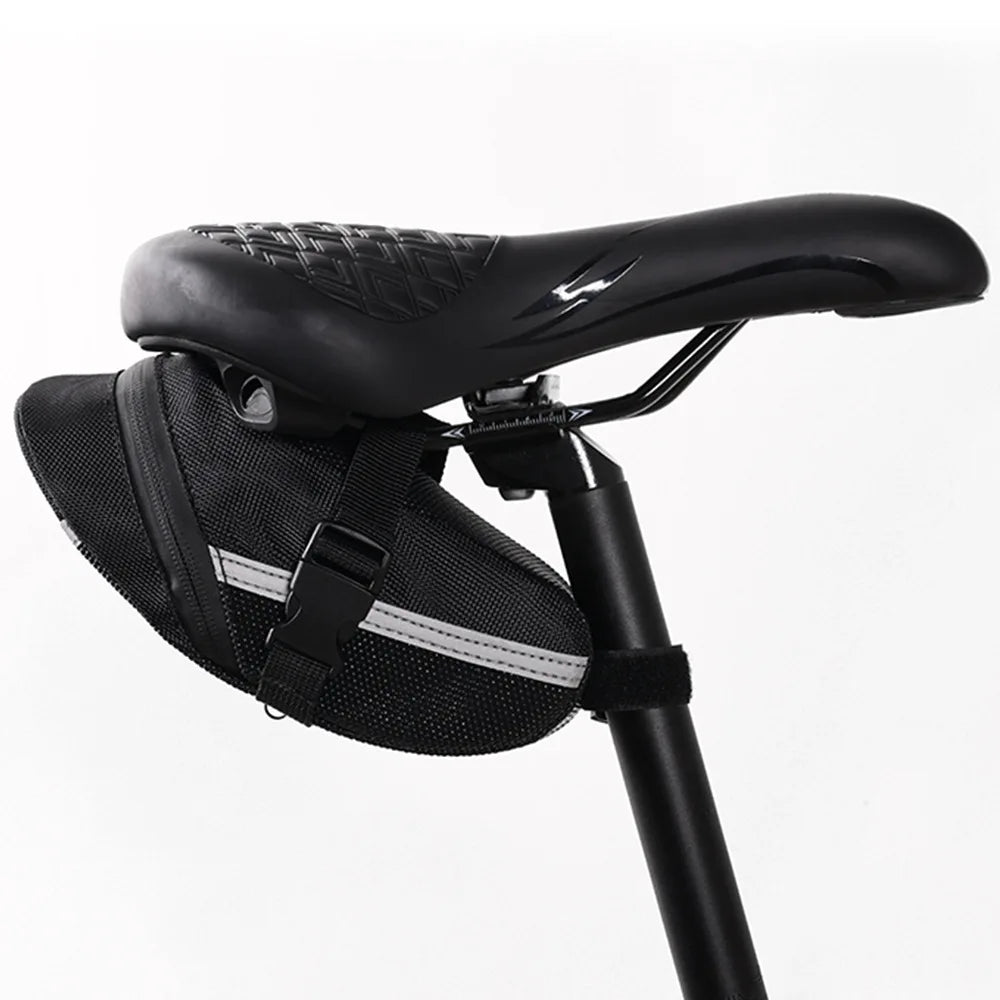Rainproof Reflective Bike Saddle Bag | 600D MTB Rear Tail Bag