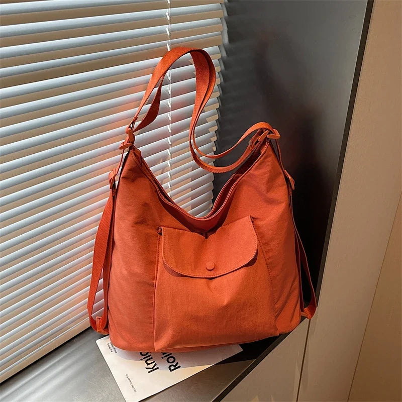 Women's Convertible Canvas Crossbody Bag & Backpack