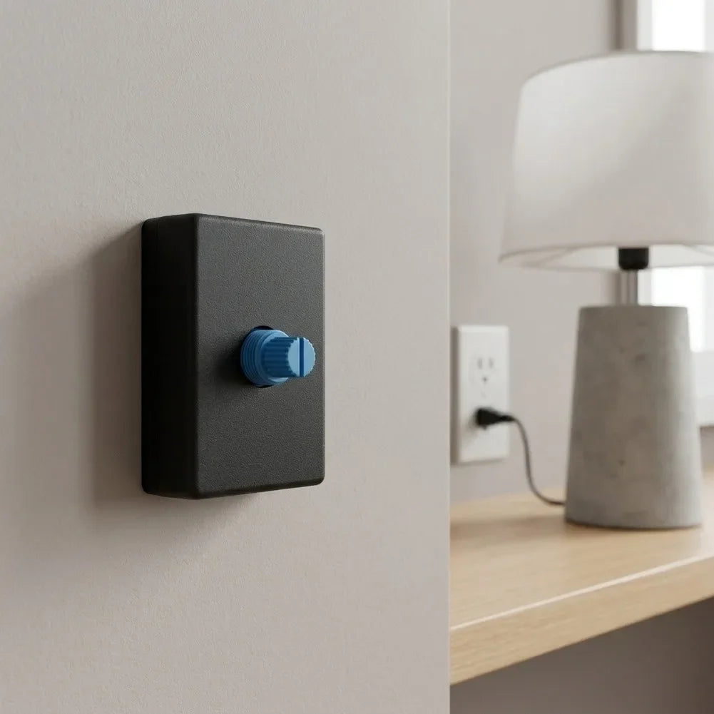 120V Rotary Dimmer Switch – LED & Lamp Brightness Controller