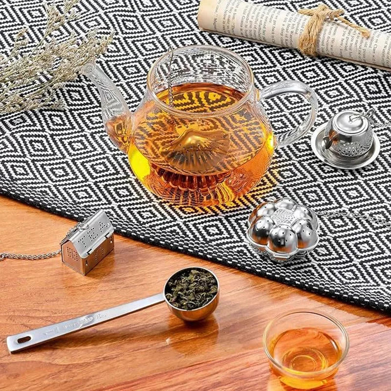Stainless Steel Tea Infuser Strainer & Herbal Spice Filter