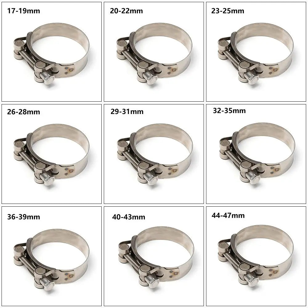 Stainless Steel T-Bolt Hose Clamp – Pipe Sealing Clip