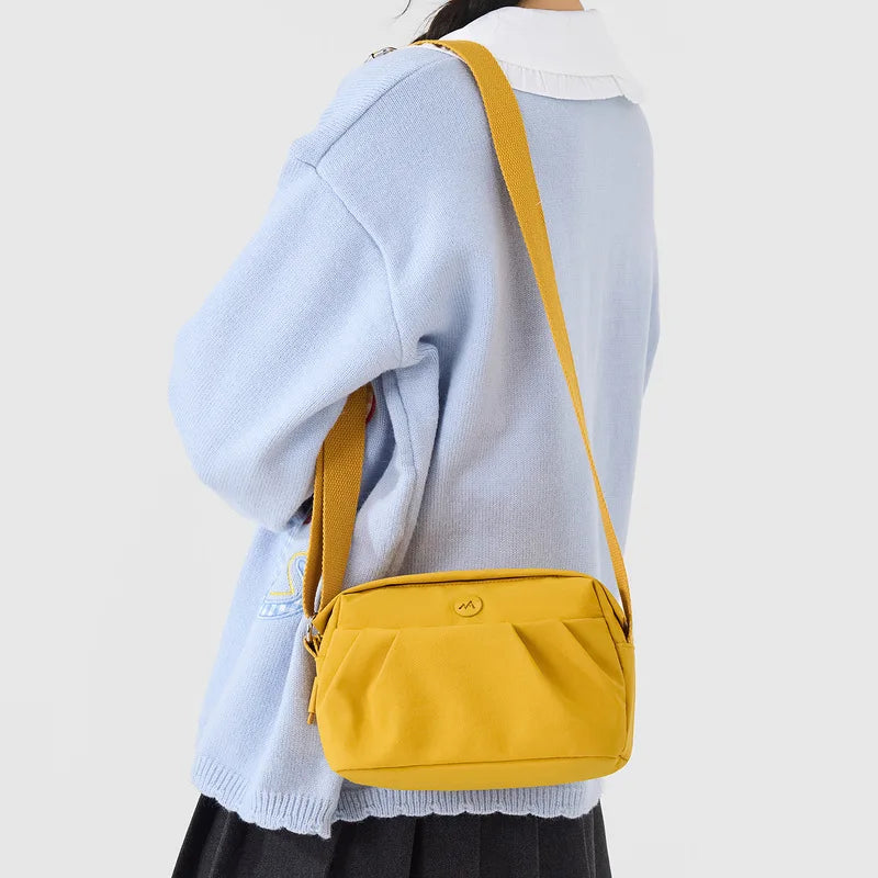 Nixie Nylon Crossbody Bag – Lightweight Multi-Layer Casual