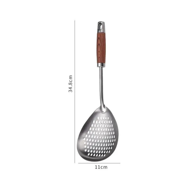 Stainless Steel Spider Skimmer Strainer – Non-Slip Handle