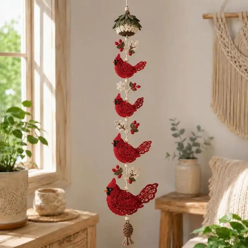 DIY Crochet Beginner Kit – Handmade Animal Hanging Decor Set