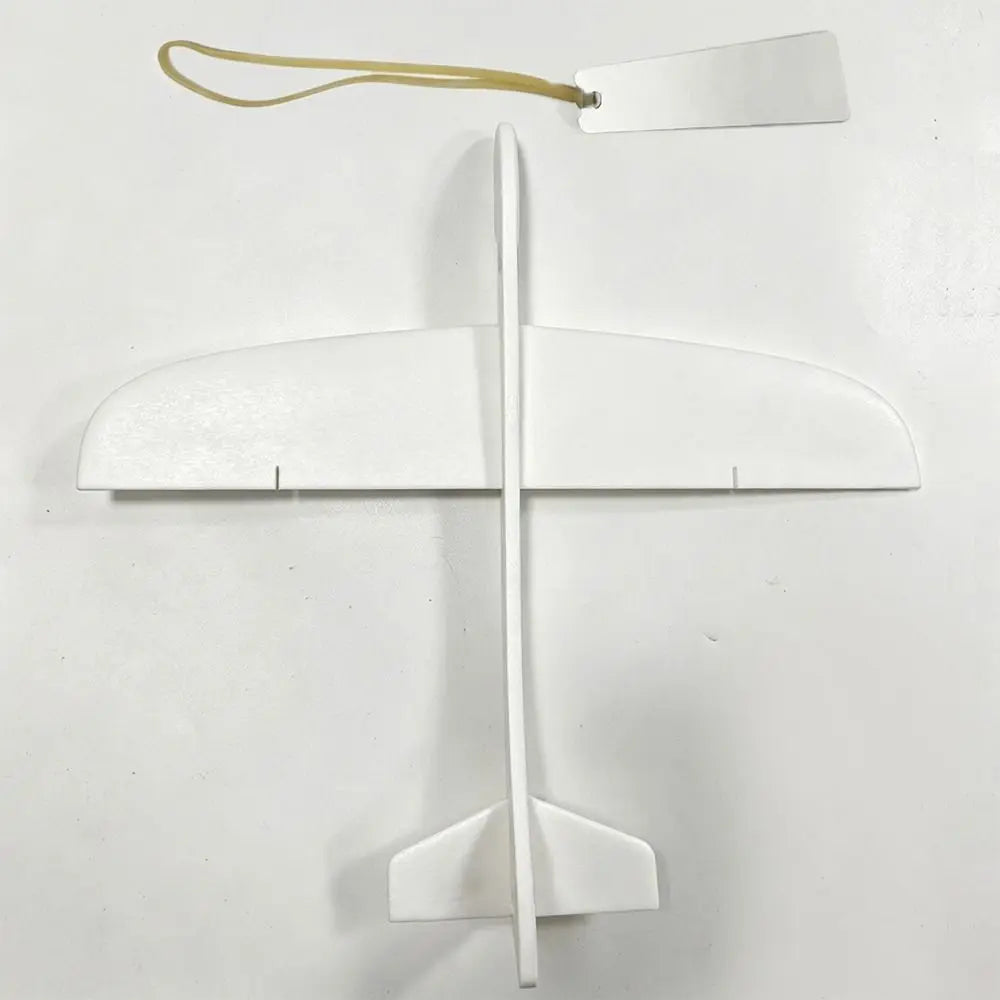 DIY Rubber Band Powered Foam Glider Plane – Hand Throw