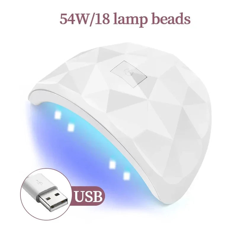 UV Gel Nail Curing Lamp – Home & Salon Nail Dryer