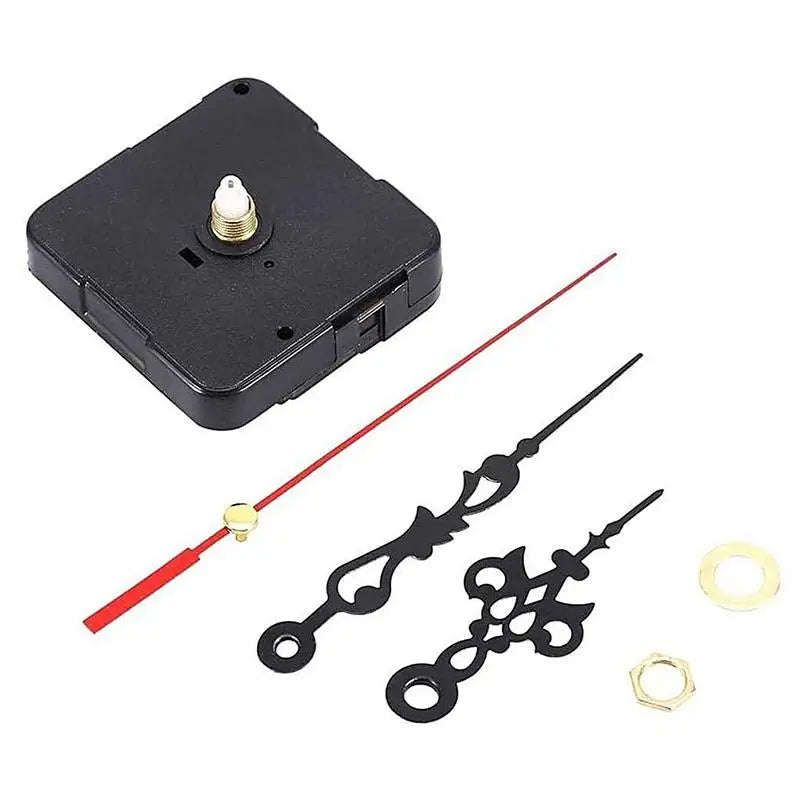 Wall Clock Movement Replacement Kit – Silent Motor & Hands