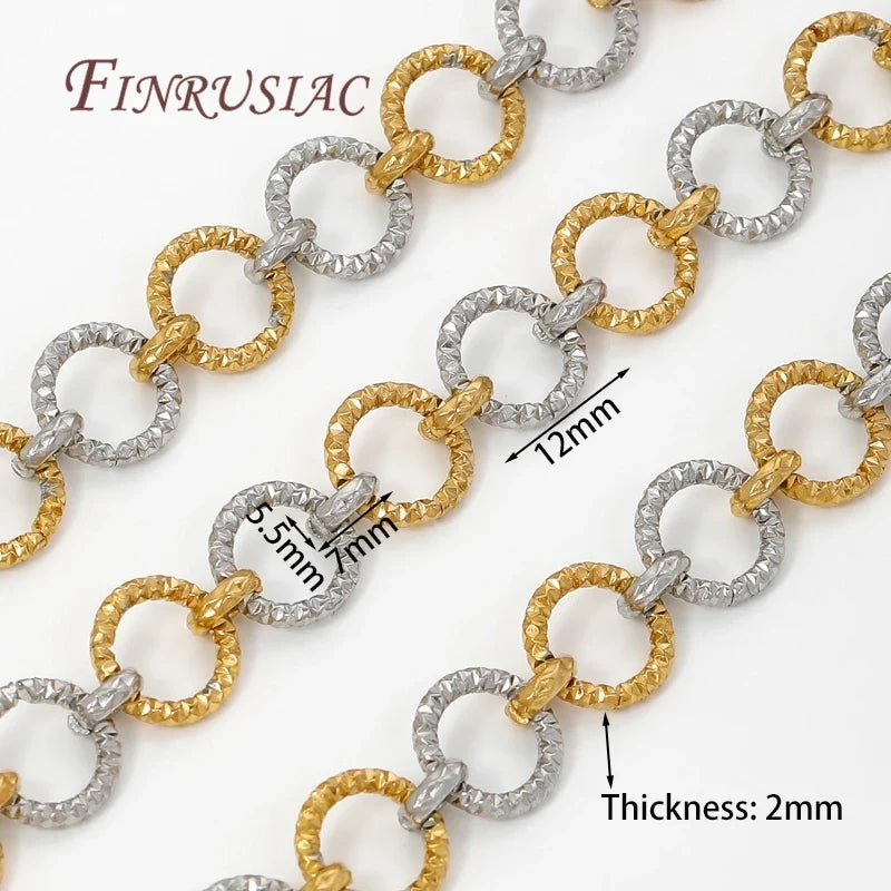 Gold-Plated Brass Chain – Cable Curb O Link | DIY Jewelry Making